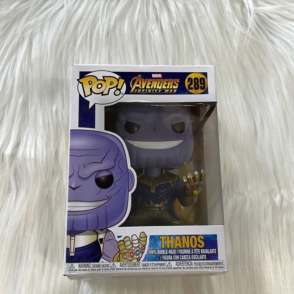 Marvel Funko POP Marvel Avengers Infinity War #289 Thanos Vinyl Action Figure